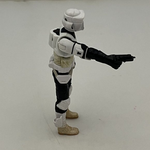 2005 Star Wars Hasbro Saga Collection Imperial Biker Scout Trooper Figure Weapon - Picture 11 of 16